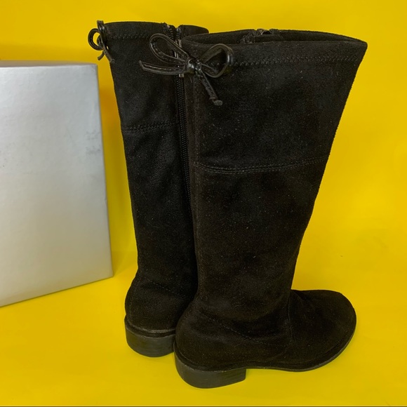 Stuart Weitzman Girls Lowland Bow Boots sz 10c - Picture 3 of 5